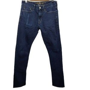 Mens American Eagle Slim Dark Wash Jeans 32x36